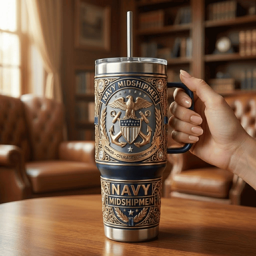 NMSM 40oz Tumbler With Handle PDL