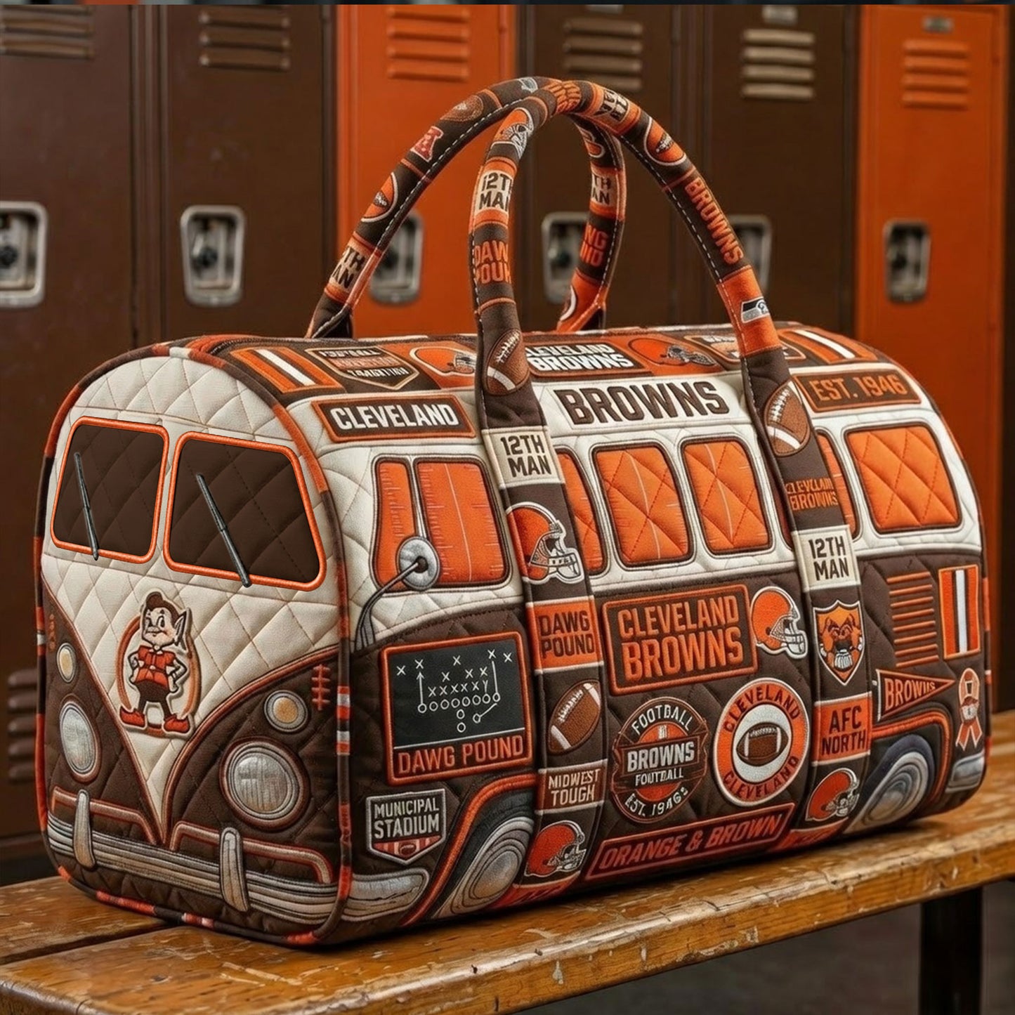 CLVB Premium Quilted Duffle Bag TNSM