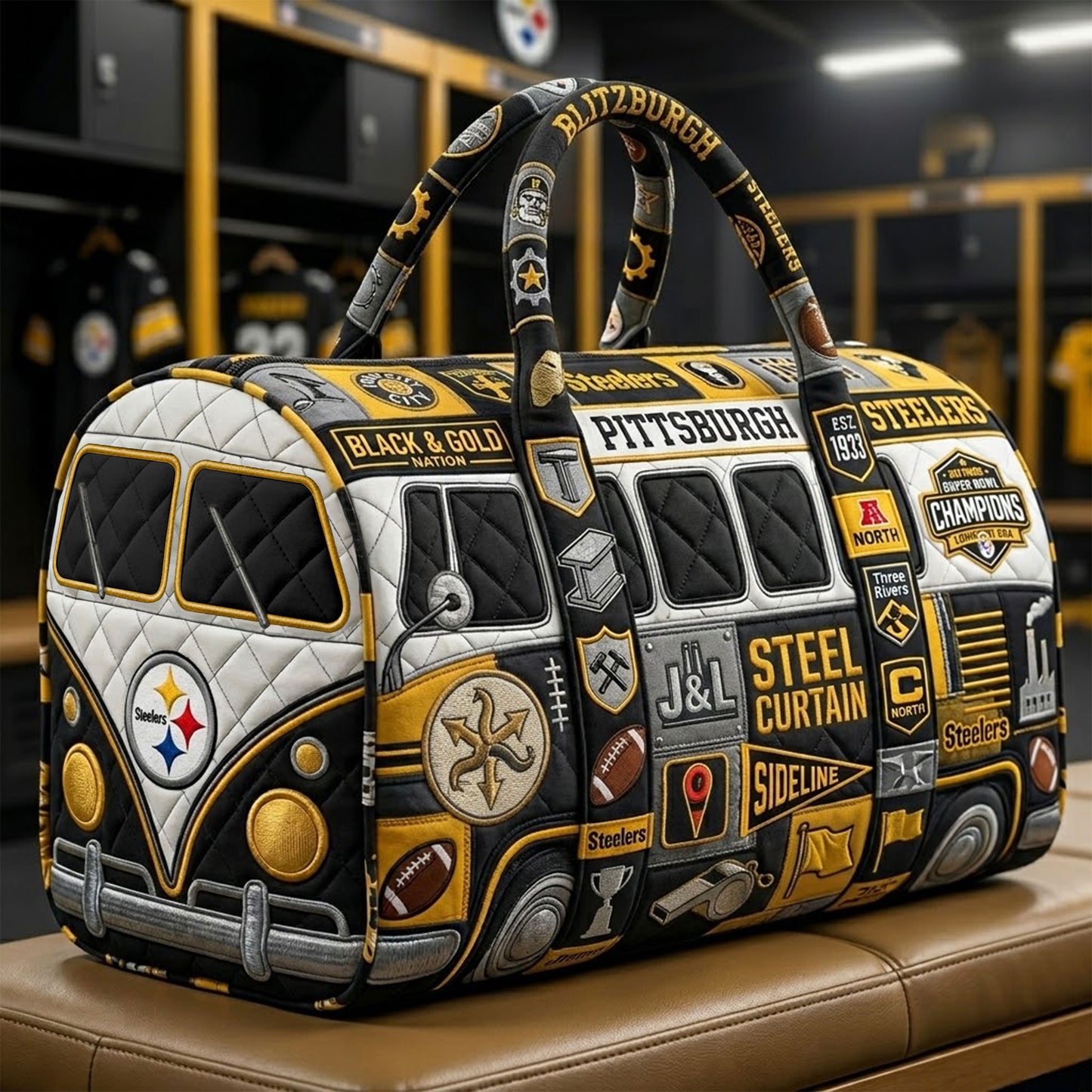 PBS Premium Quilted Duffle Bag TNSM