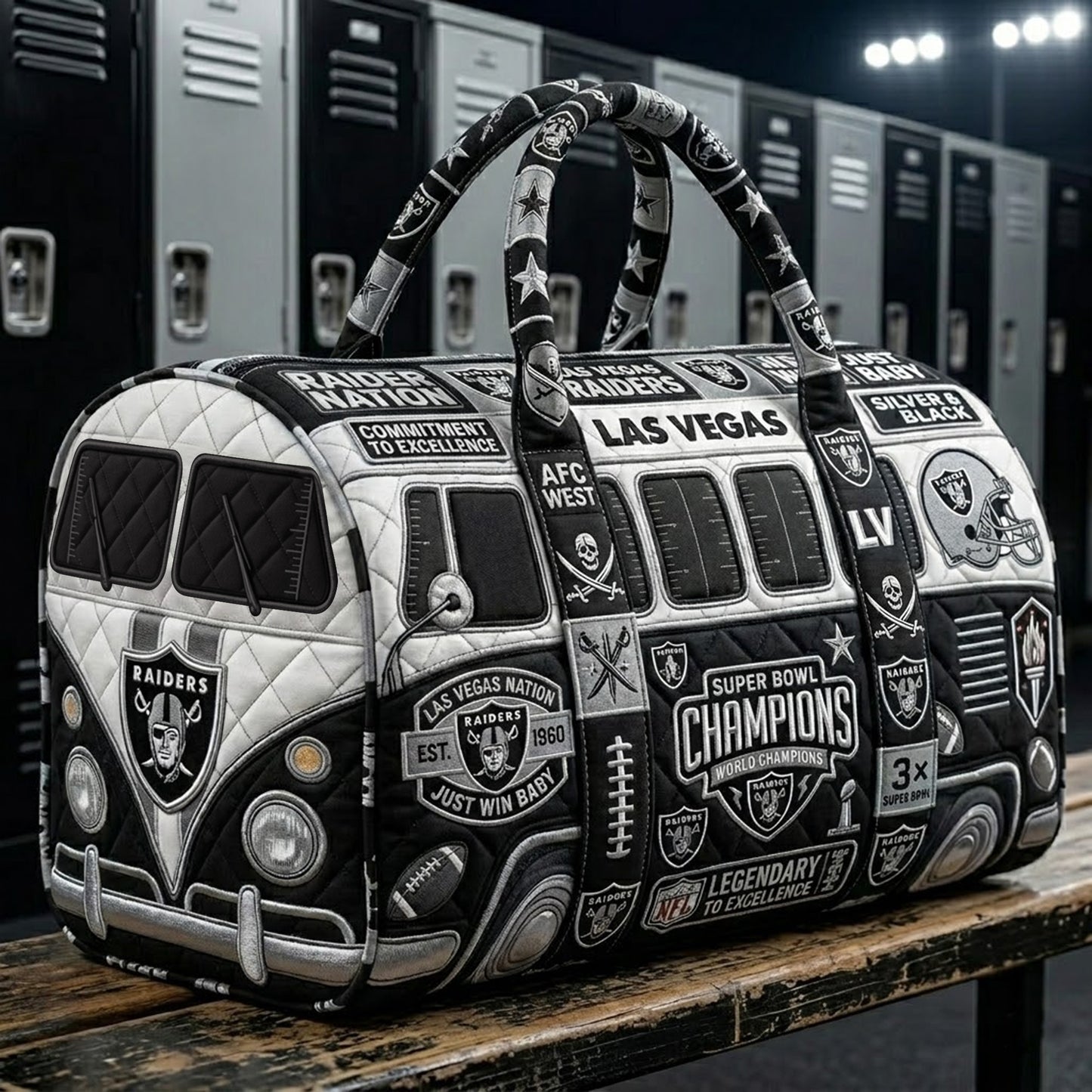 LVR Premium Quilted Duffle Bag TNSM