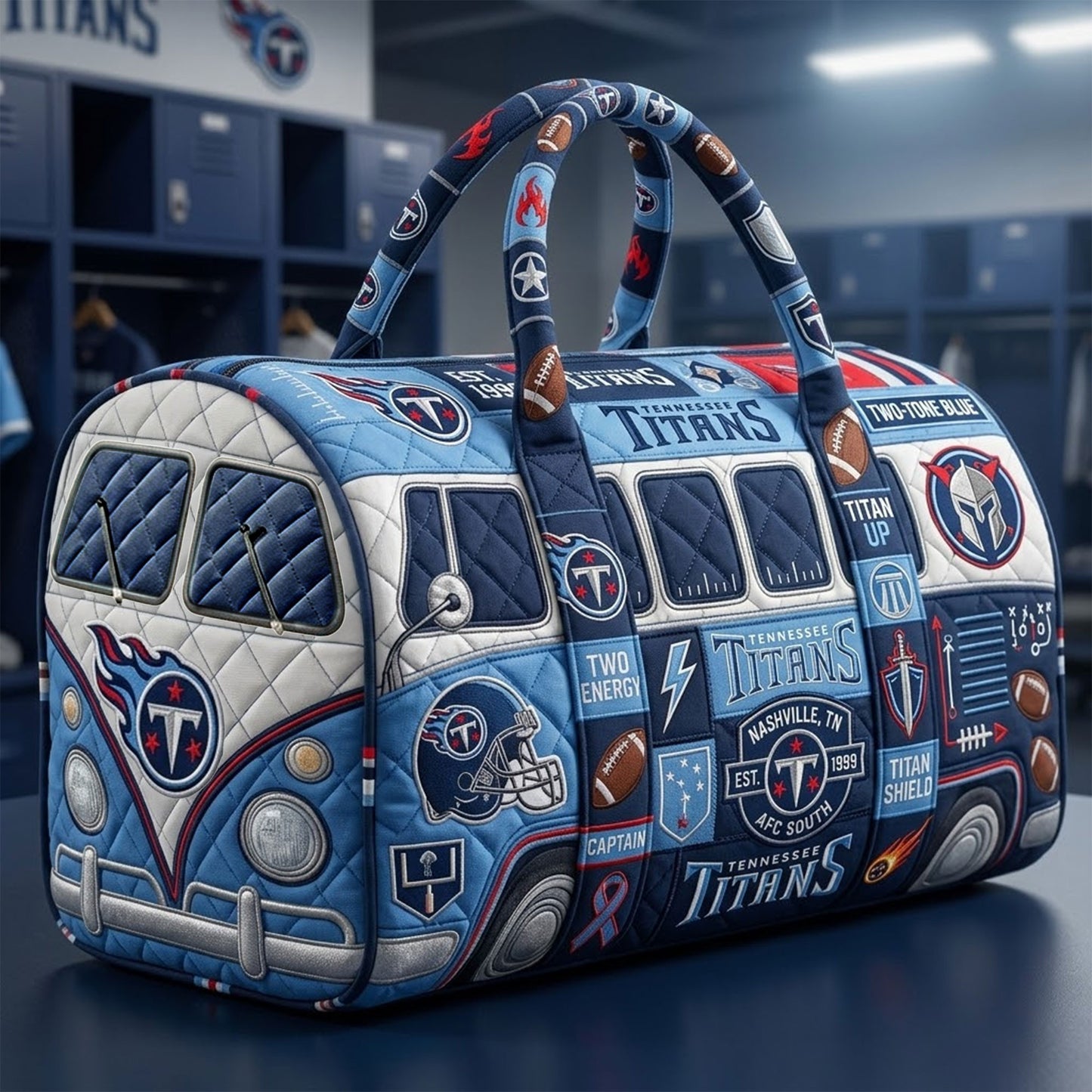 TNST Premium Quilted Duffle Bag TNSM