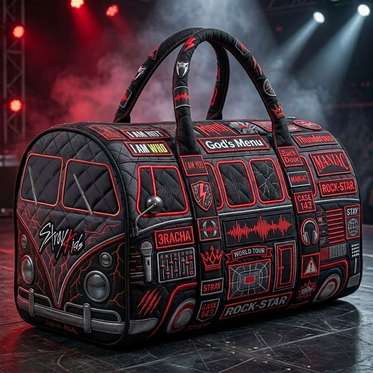STYK Premium Quilted Duffle Bag TNSM