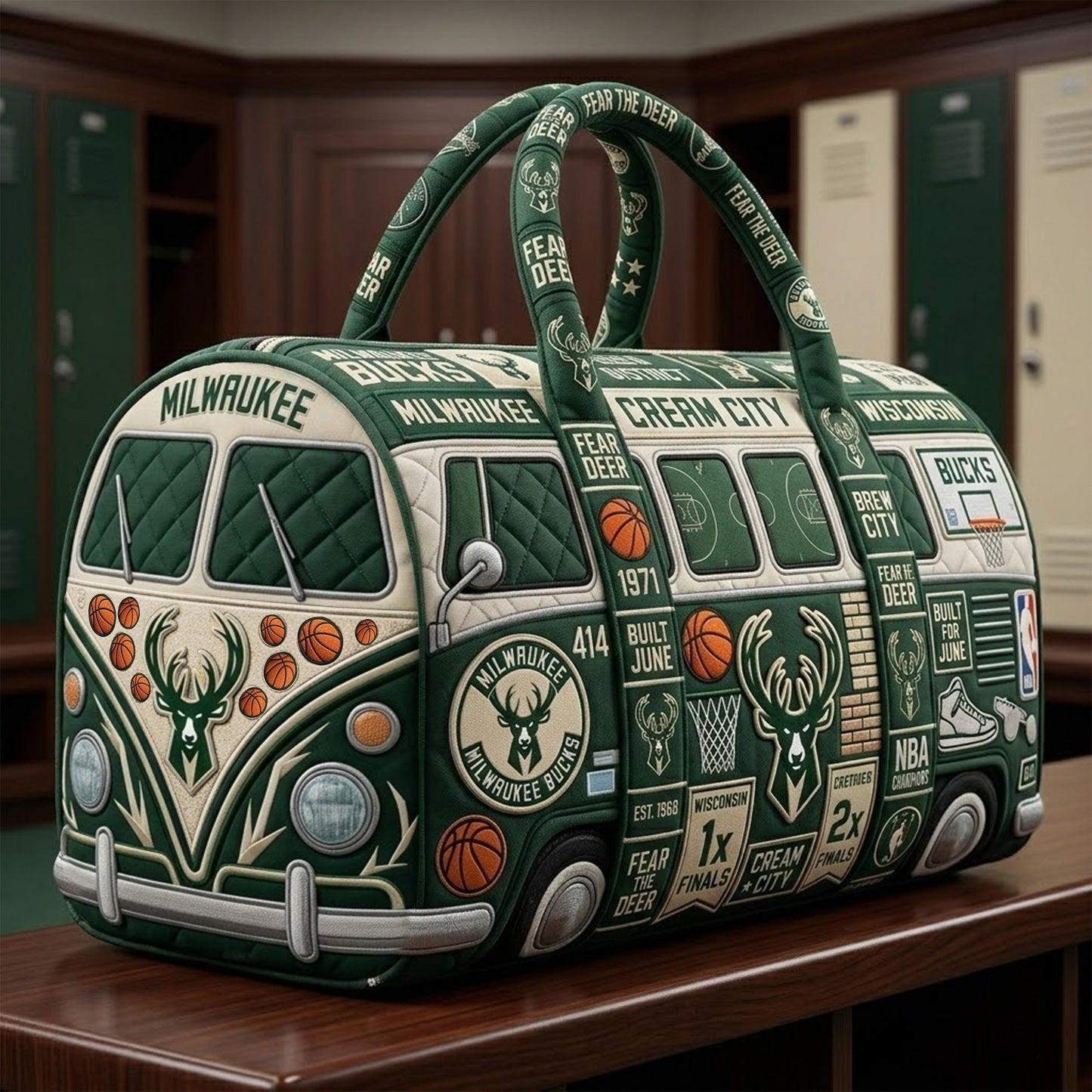 MLKBB Premium Quilted Duffle Bag TNSM