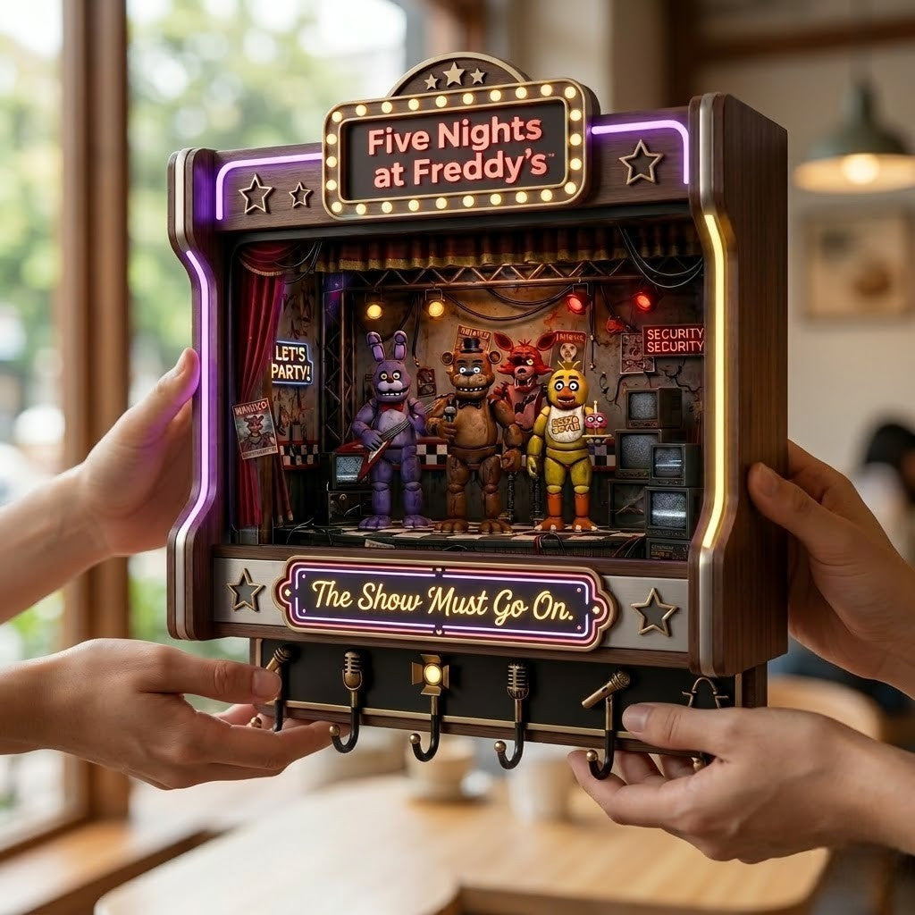 FNAF WALL-MOUNTED KEY HOLDER PDL