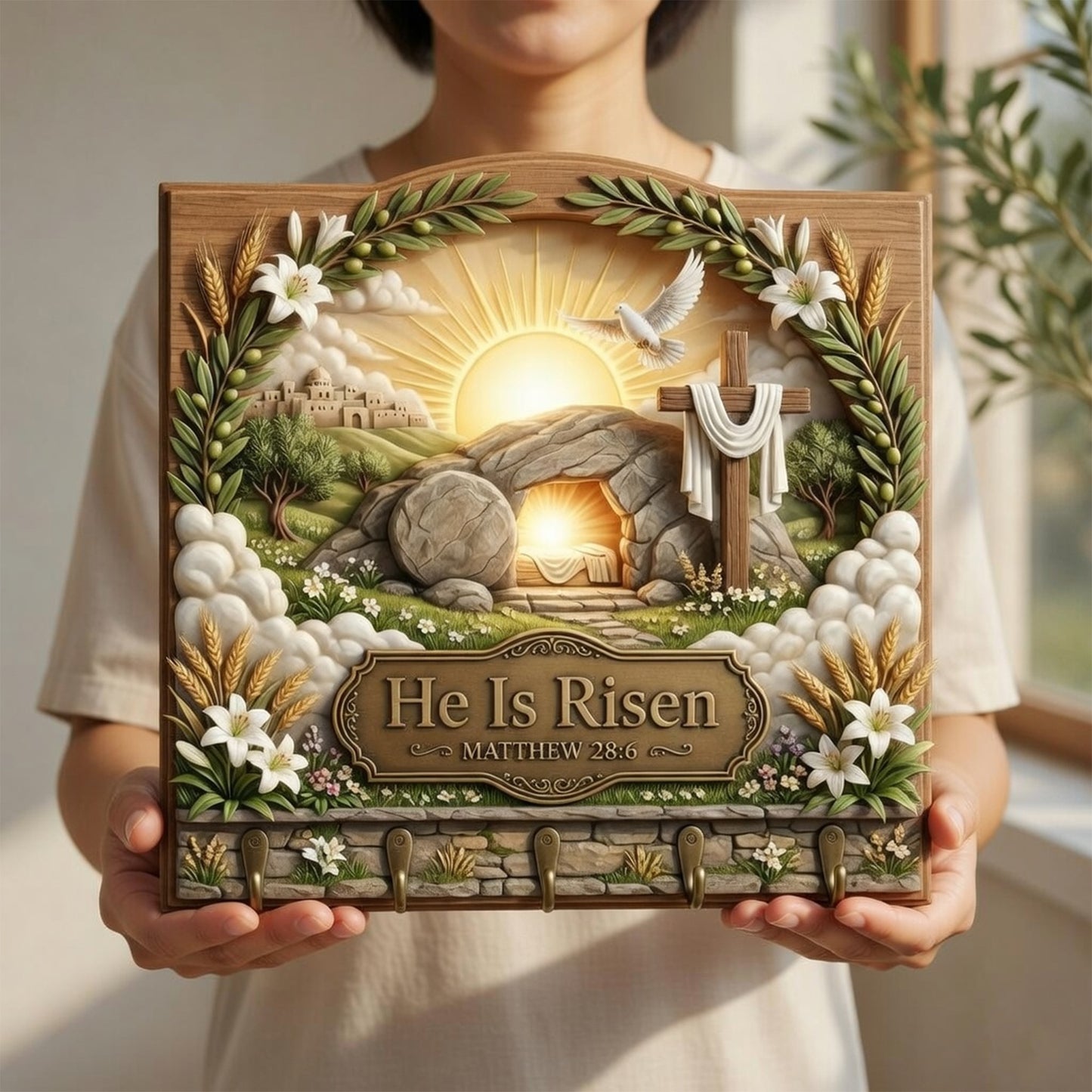 JESUS Premium Wall-mounted Key Holder TNSM