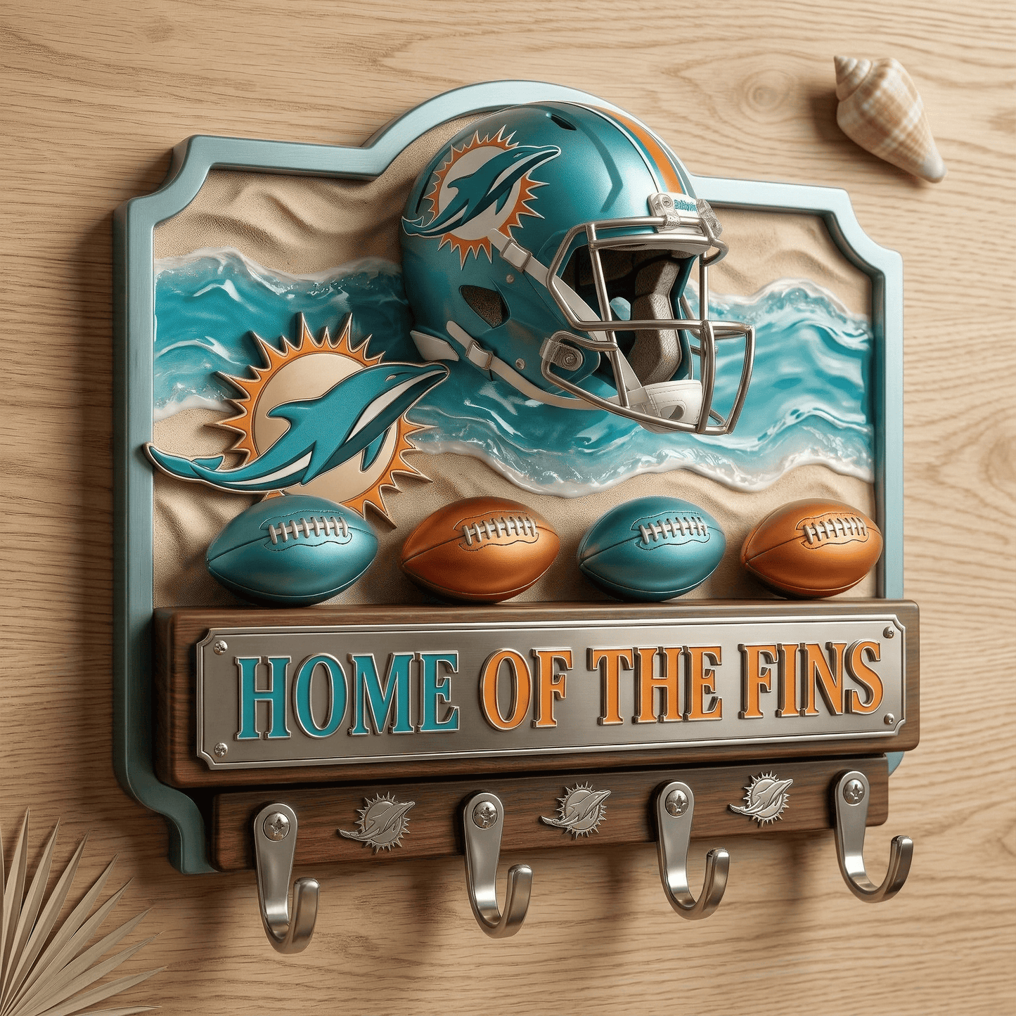 MDP WALL-MOUNTED KEY HOLDER LNTH