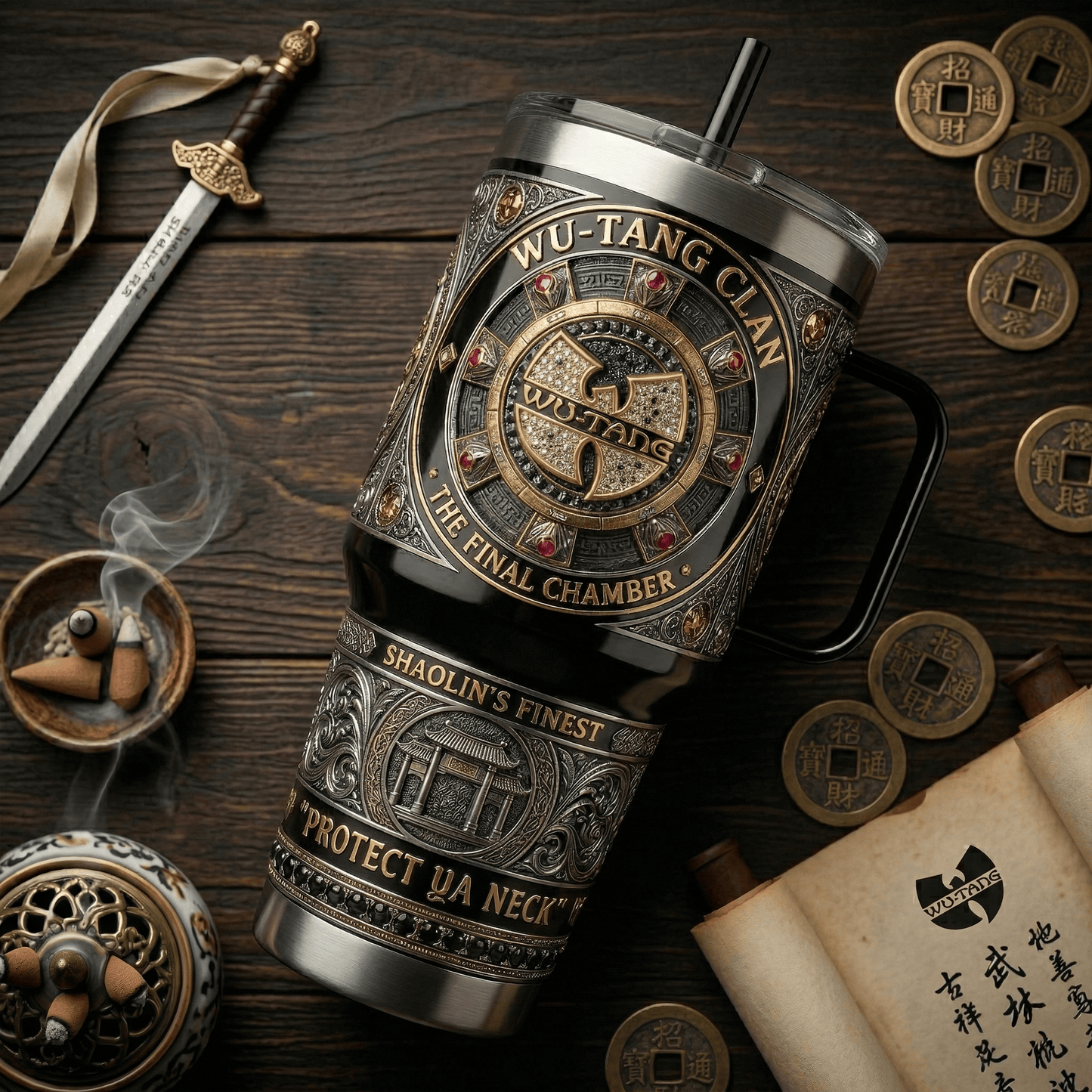 WTC 40oz Tumbler With Handle LNTH