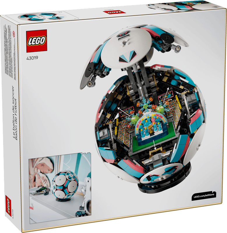Soccer Ball Figure Building Blocks