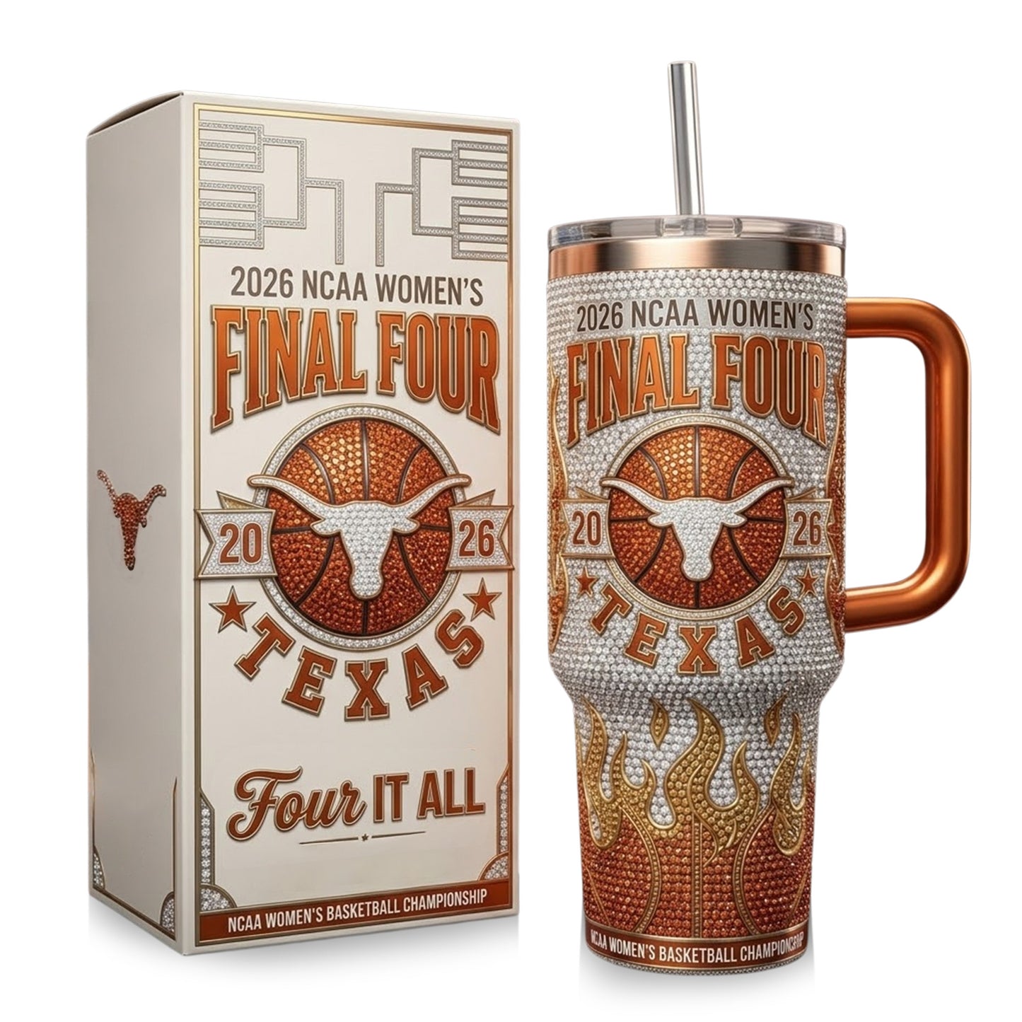 TLHB 40oz Tumbler With Handle TNSM