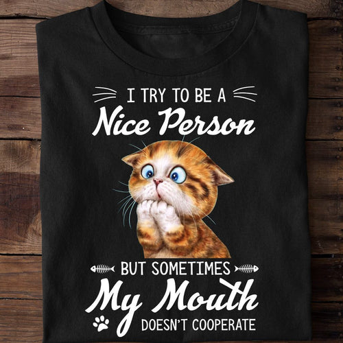 Just A Girl Who Loves Cats Cute Cat Lover T-Shirt