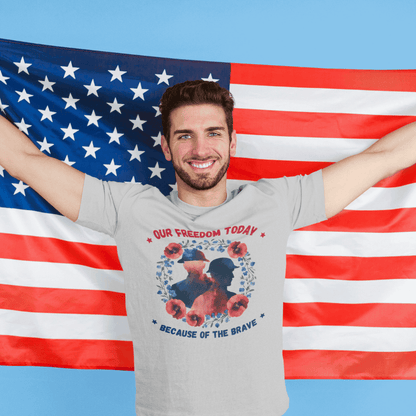 PREMIUM SOLIDERS IN FLOWER T-SHIRT NDM