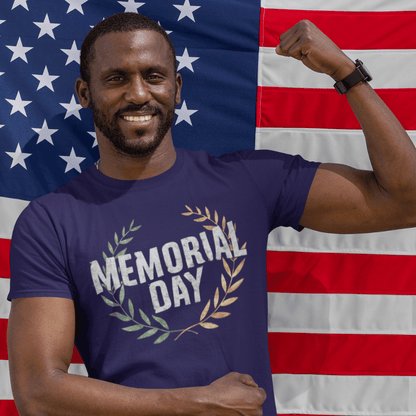 PREMIUM MEMORIAL DAY TYPHOGRAPHY T-SHIRT NDM