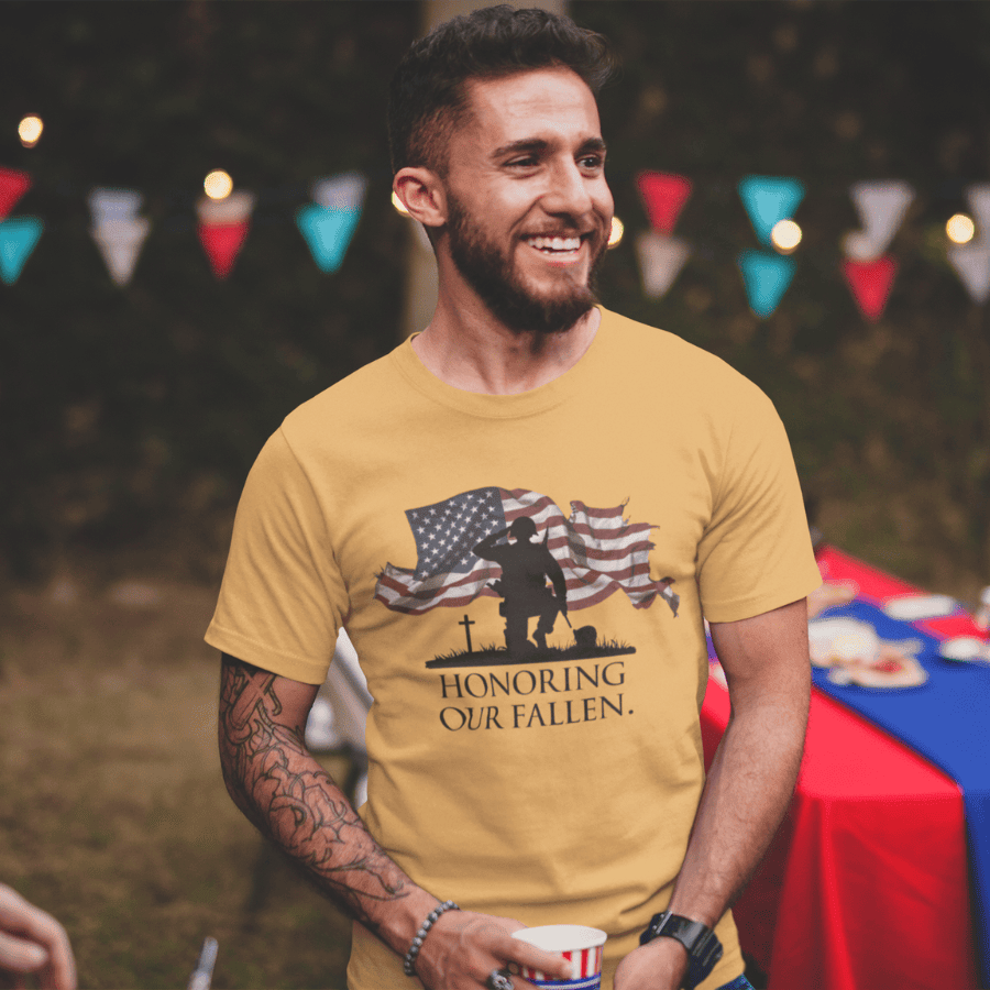 PREMIUM HONORING ALL FALLEN T-SHIRT NDM