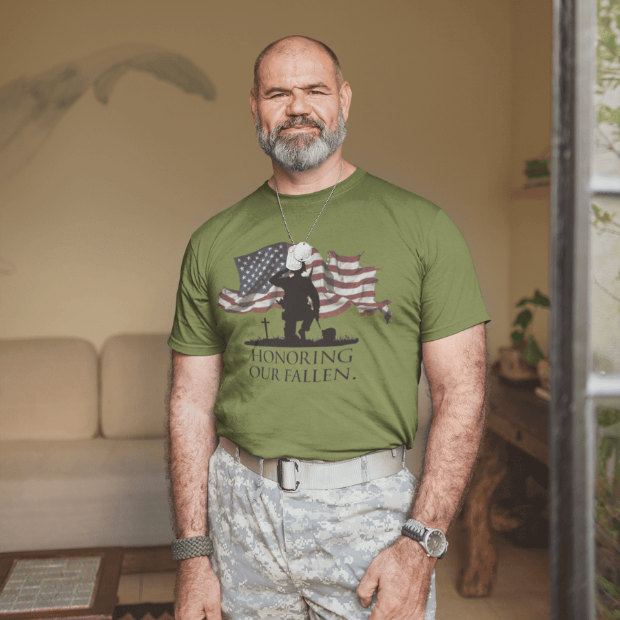 PREMIUM HONORING ALL FALLEN T-SHIRT NDM