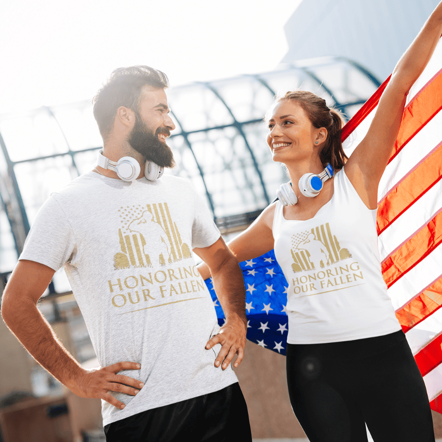 PREMIUM MEMMORIAL HONOR THE FALLEN T-SHIRT NDM