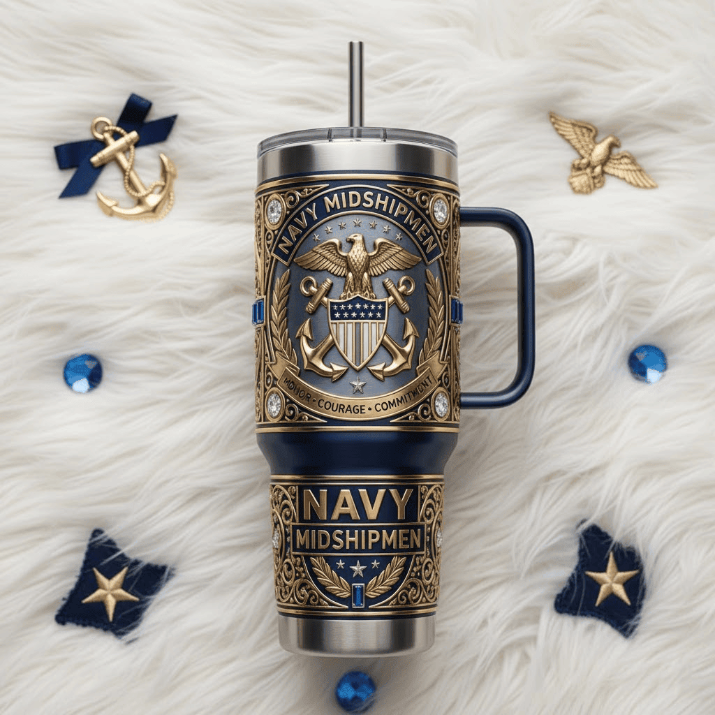 NMSM 40oz Tumbler With Handle PDL