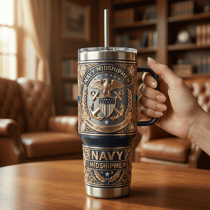 NMSM 40oz Tumbler With Handle PDL