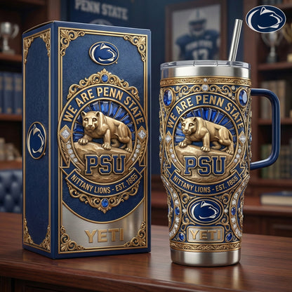 PSNL 40oz Tumbler With Handle LNTH