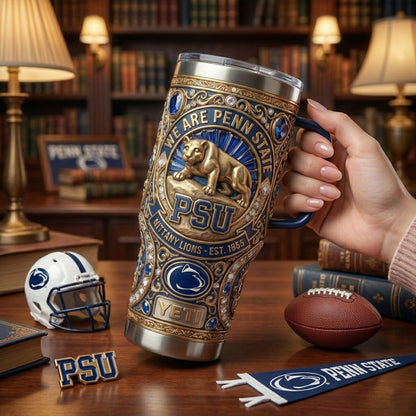 PSNL 40oz Tumbler With Handle LNTH
