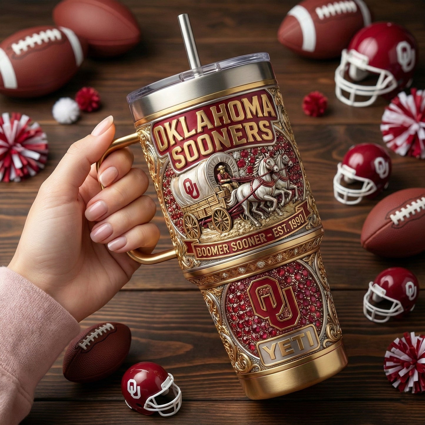 OSN 40oz Tumbler With Handle LNTH