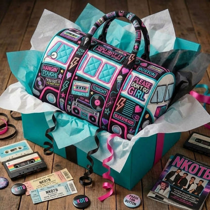 NKOTB Premium Quilted Duffle Bag TNSM