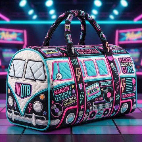 NKOTB Premium Quilted Duffle Bag TNSM