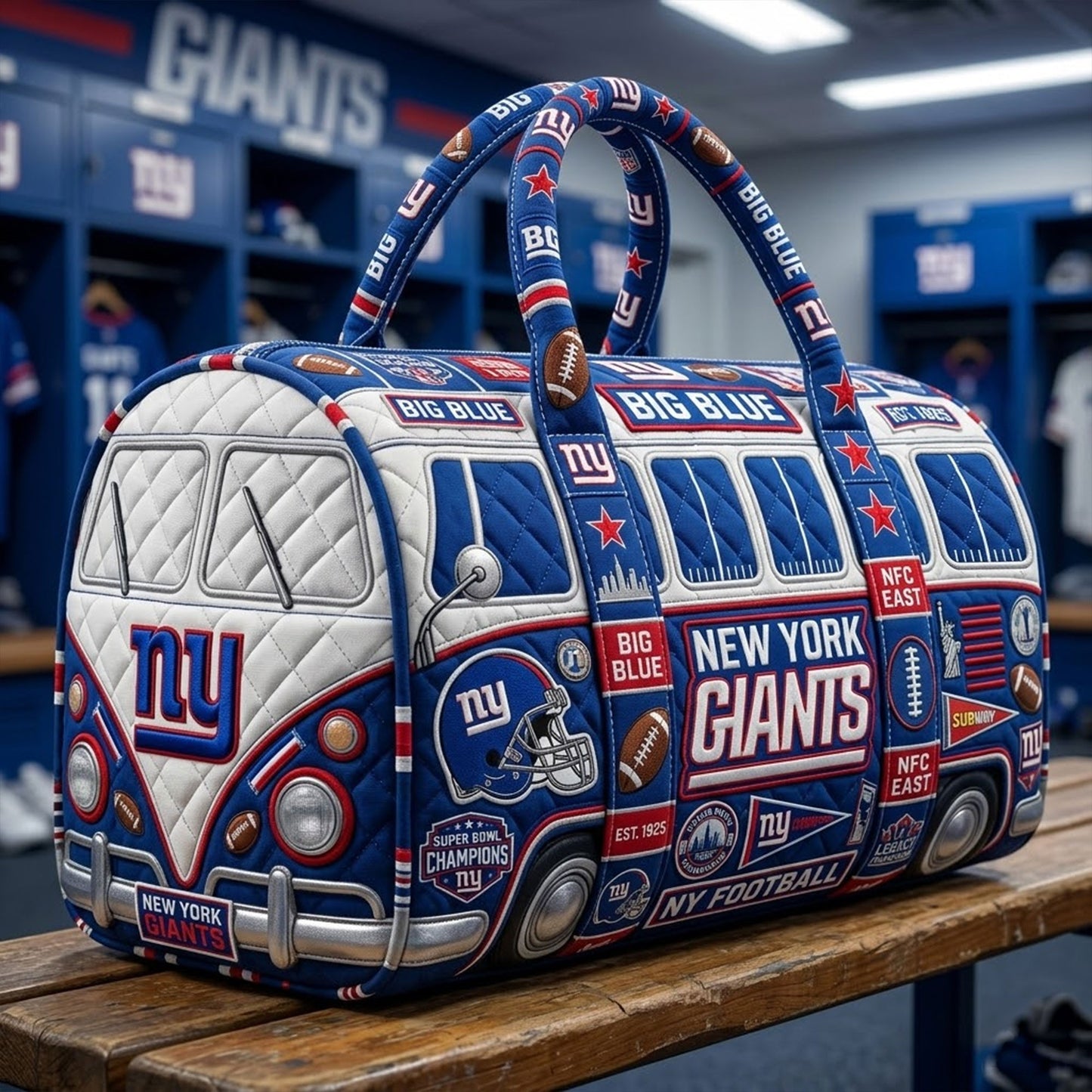 NYG Premium Quilted Duffle Bag TNSM