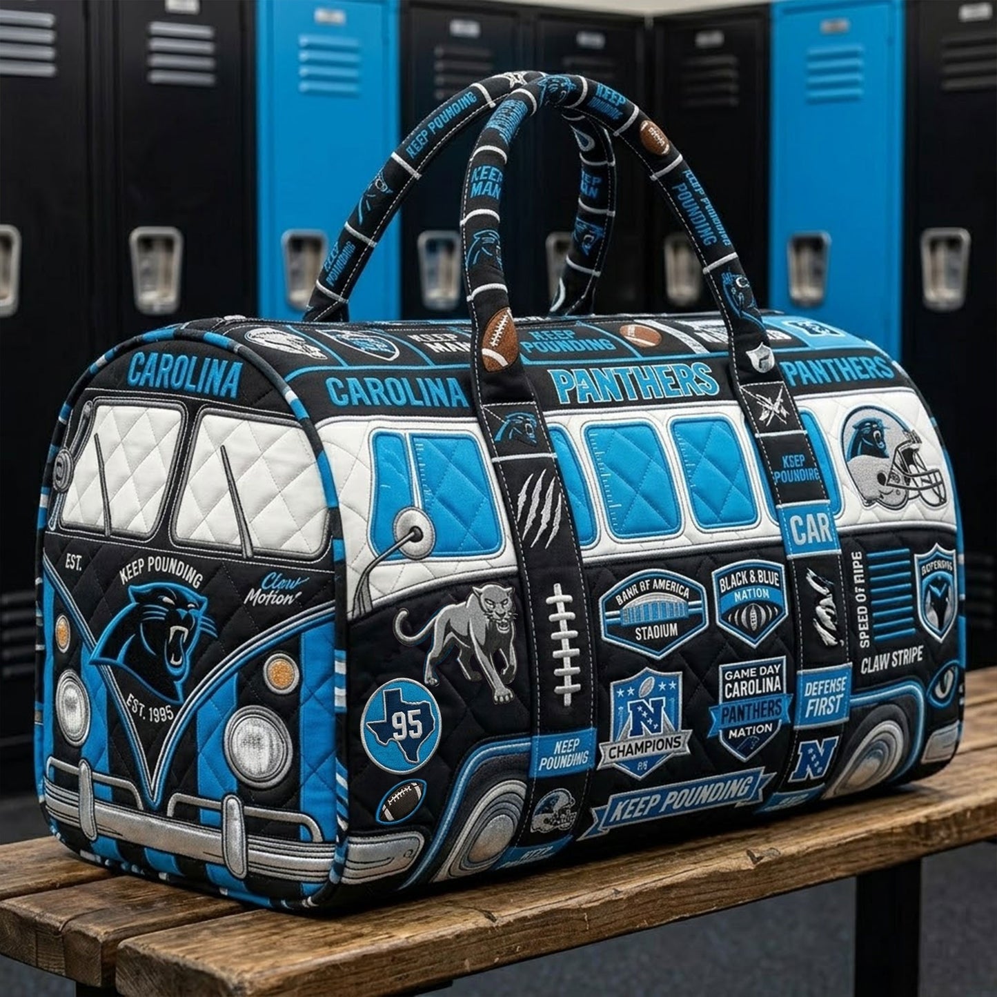 CRPT Premium Quilted Duffle Bag TNSM