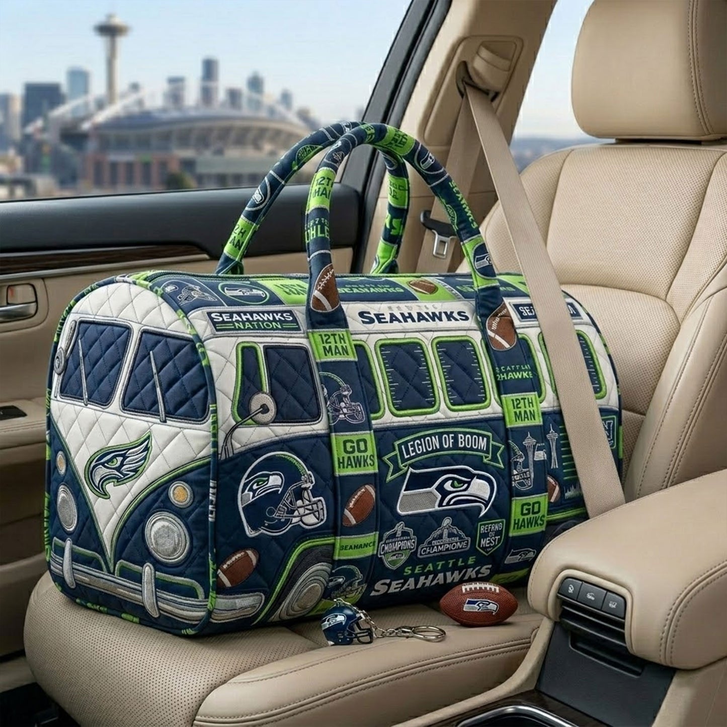 STSH Premium Quilted Duffle Bag TNSM