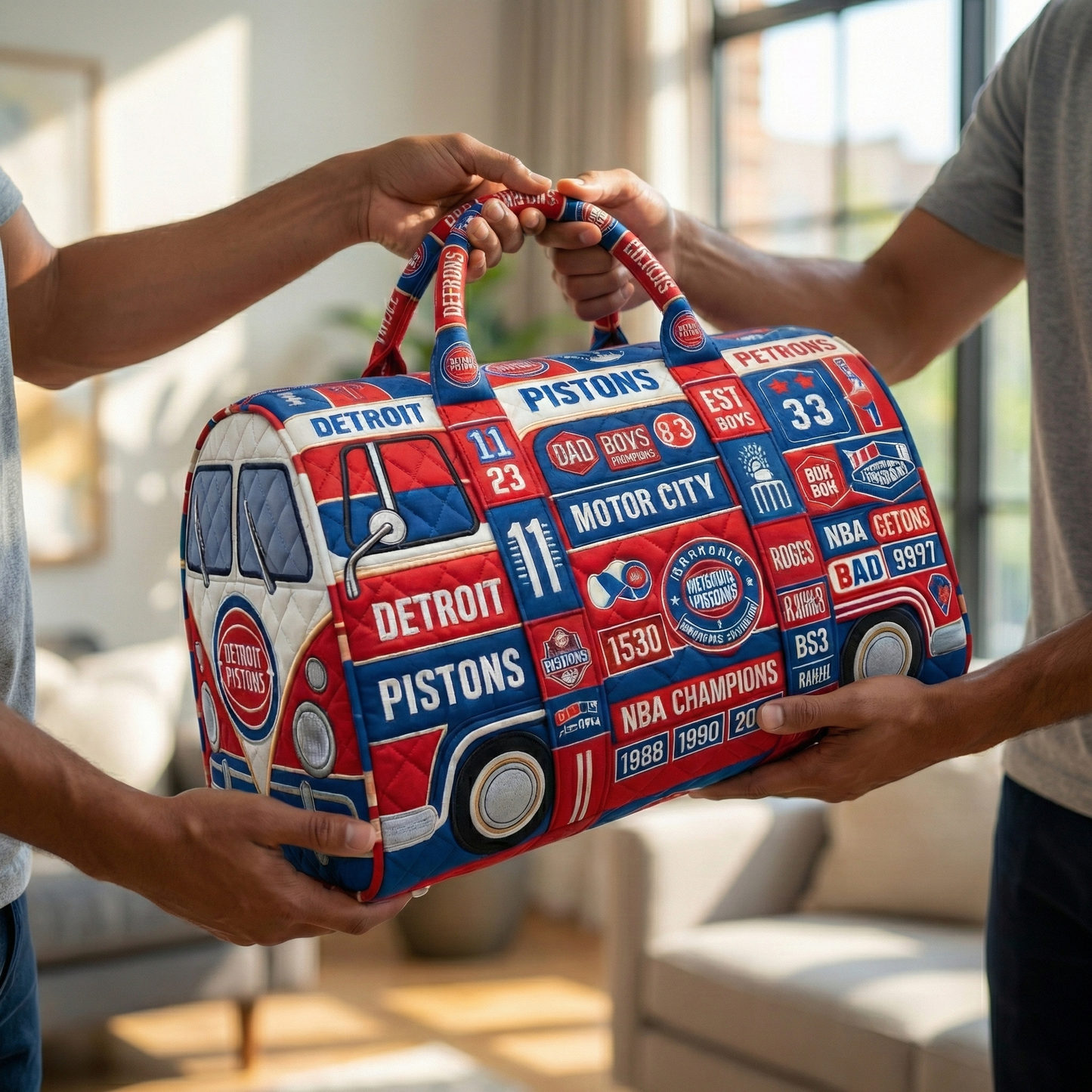 DTP Premium Quilted Duffle Bag DAT