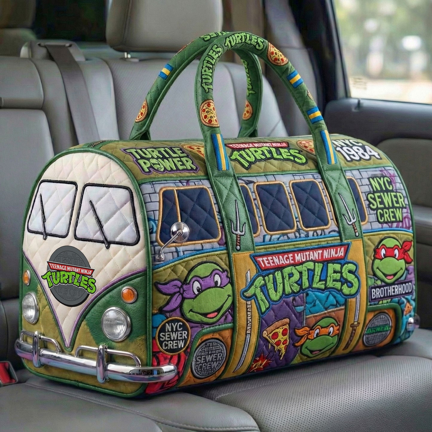 TMNT Premium Quilted Duffle Bag DAT