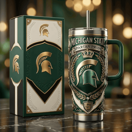 MSU 40oz Tumbler With Handle PDL