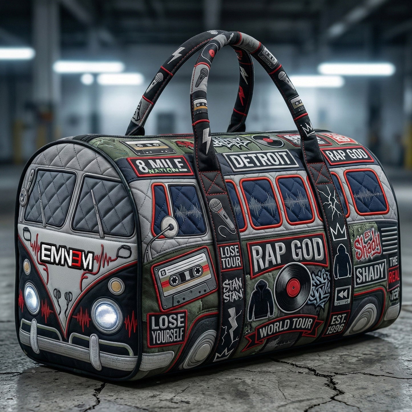 EMN Premium Quilted Duffle Bag HTTT