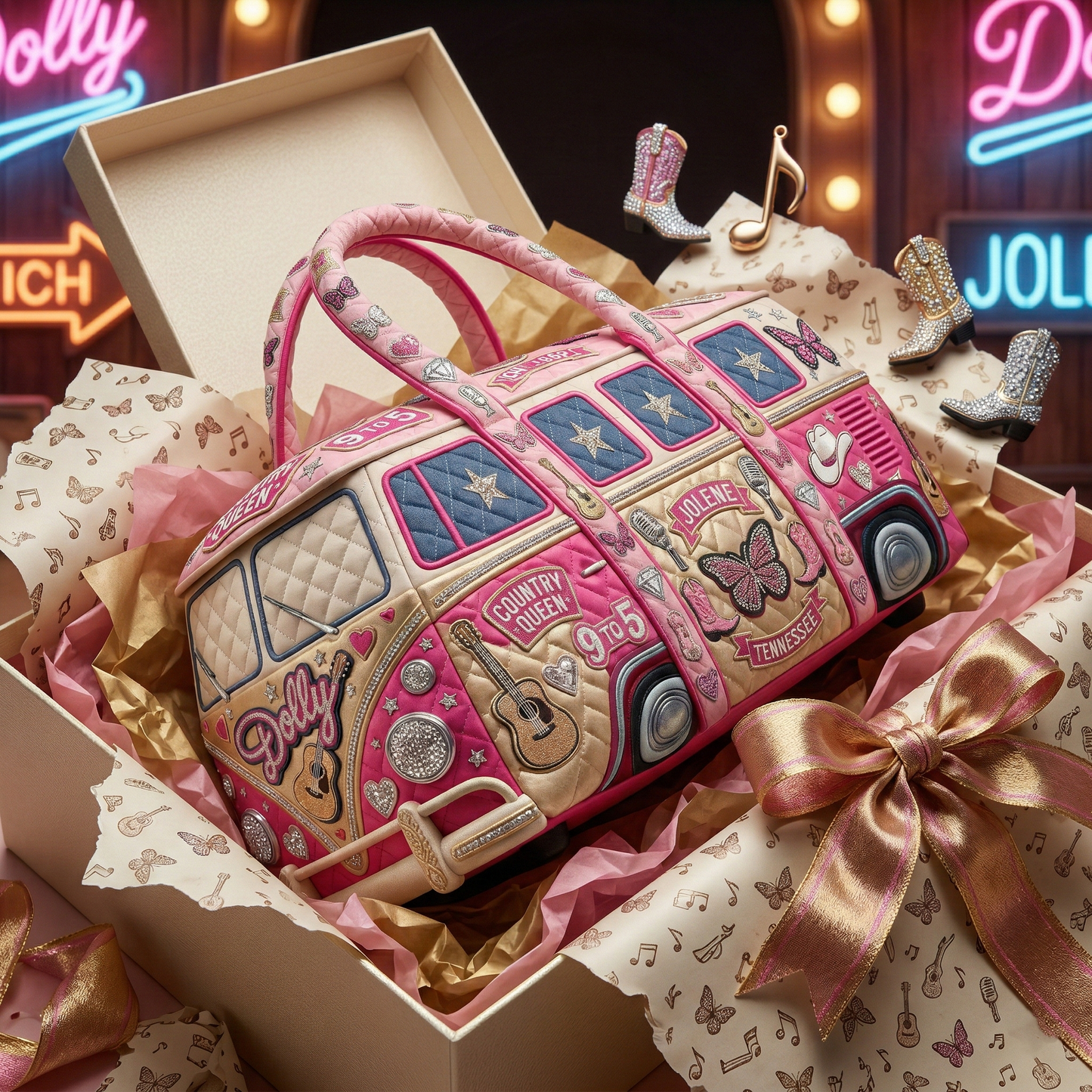 DLPT Premium Quilted Duffle Bag HTTT