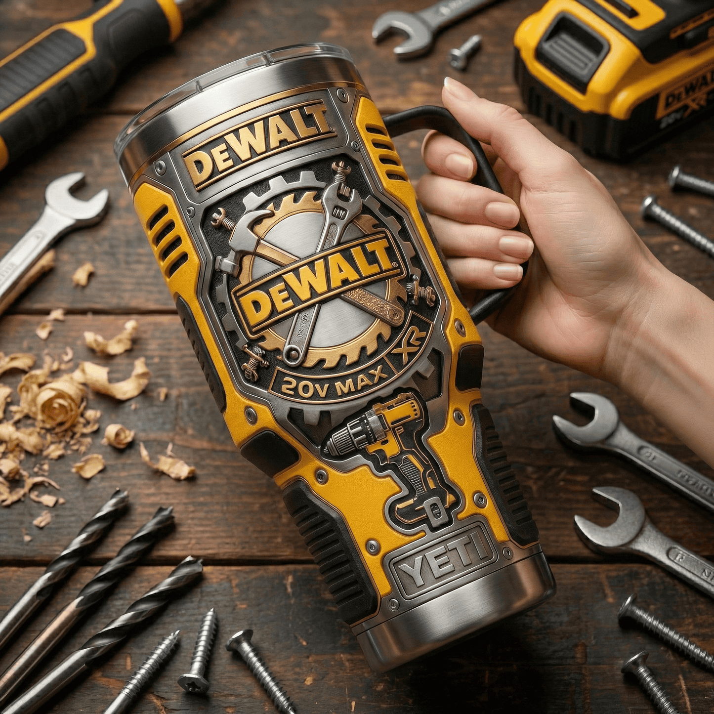 DWT 40oz Tumbler With Handle LNTH 2