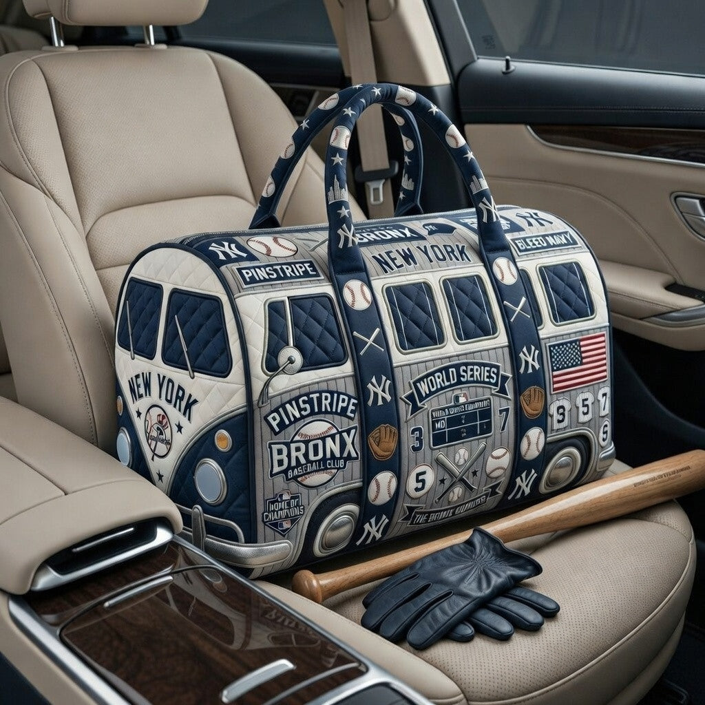 NYY Premium Quilted Duffle Bag HTTT