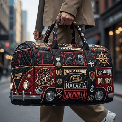 ATEEZ Premium Quilted Duffle Bag TNSM