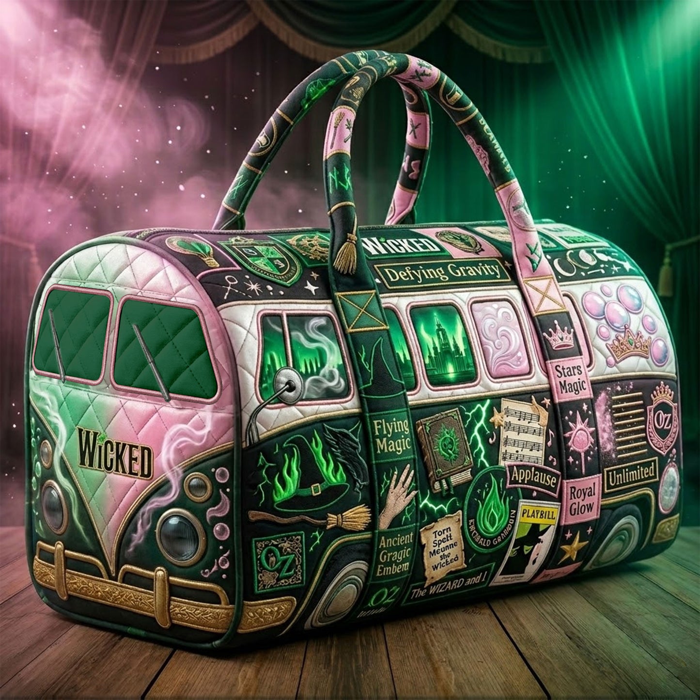 WCKD Premium Quilted Duffle Bag TNSM