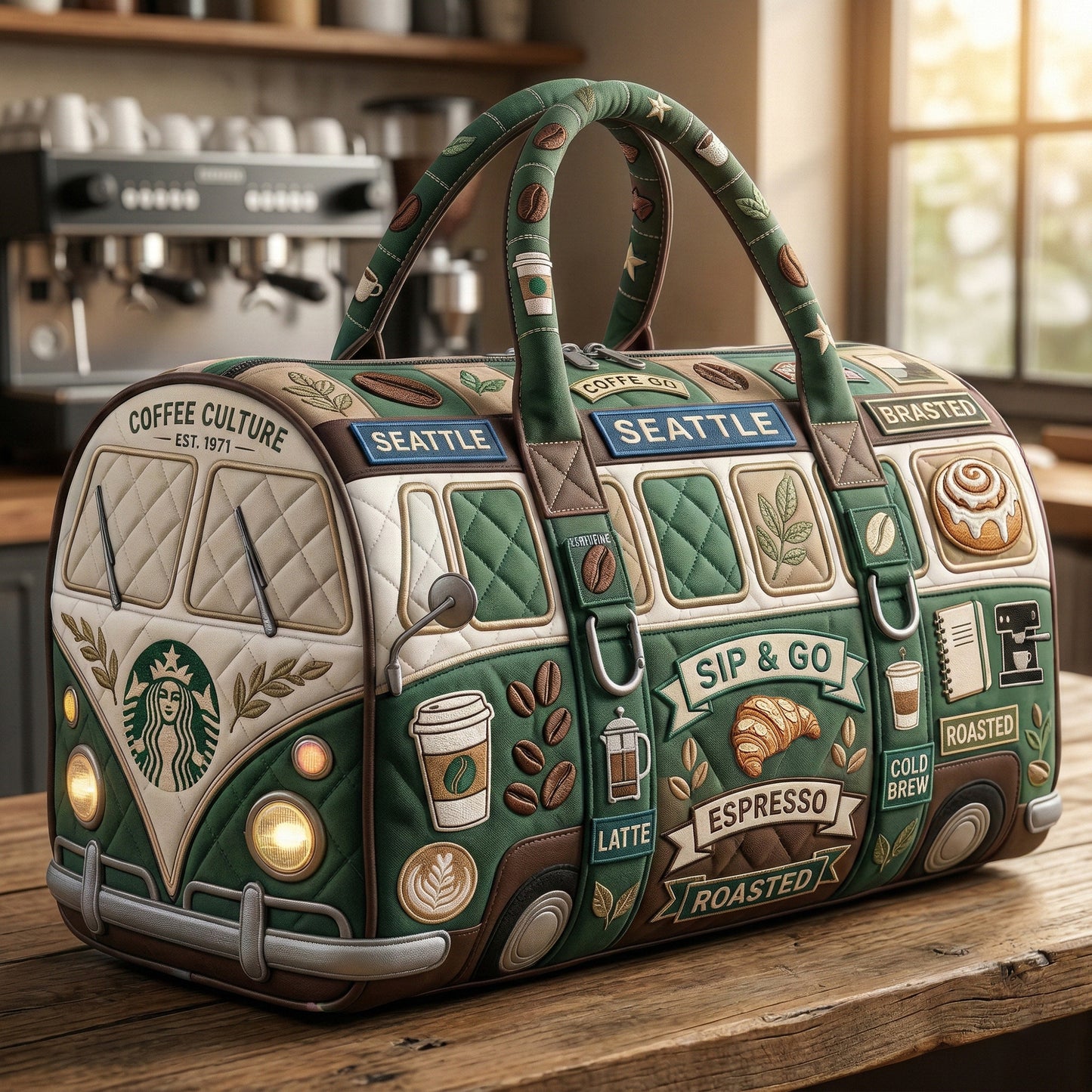 STBK Premium Quilted Duffle Bag HTTT