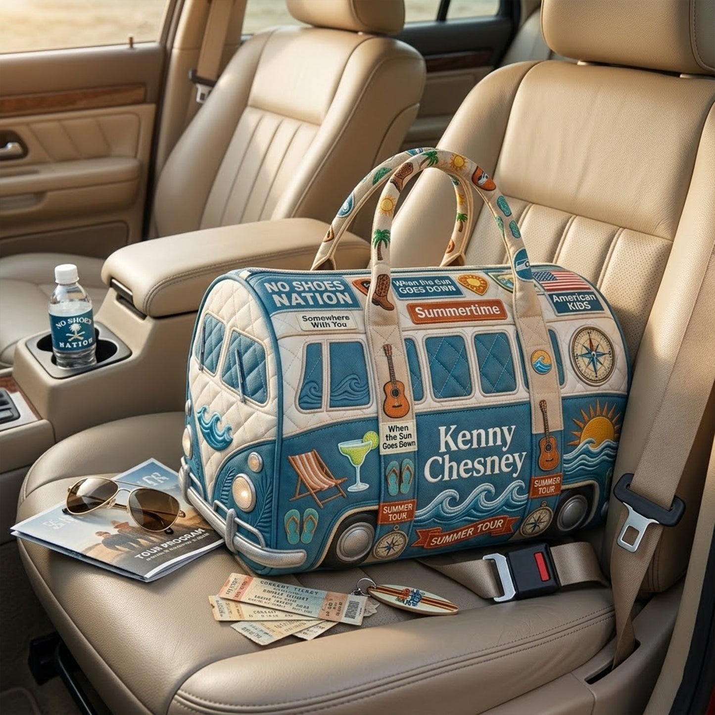 KNCN Premium Quilted Duffle Bag TNSM
