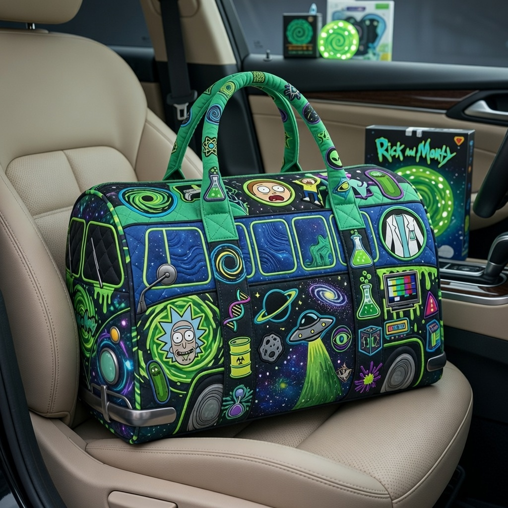 RICKM Premium Quilted Duffle Bag TNSM