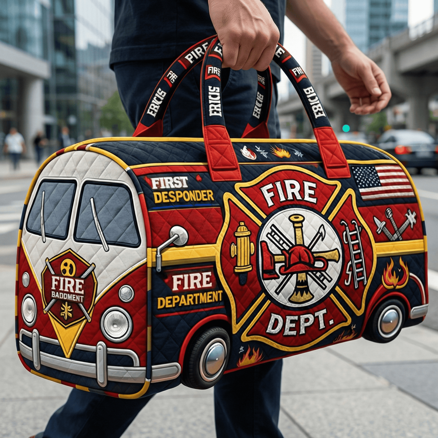 FGFT Premium Quilted Duffle Bag DAT