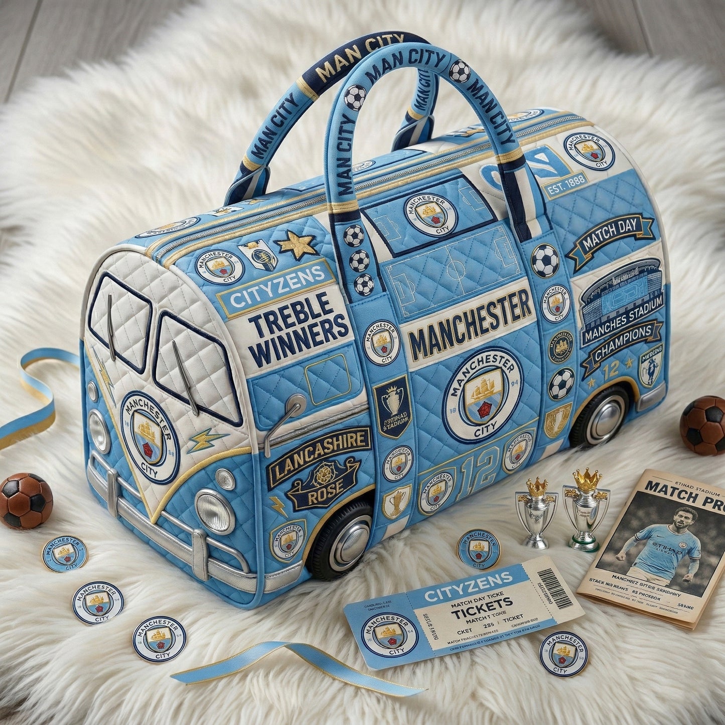 MCI Premium Quilted Duffle Bag DAT
