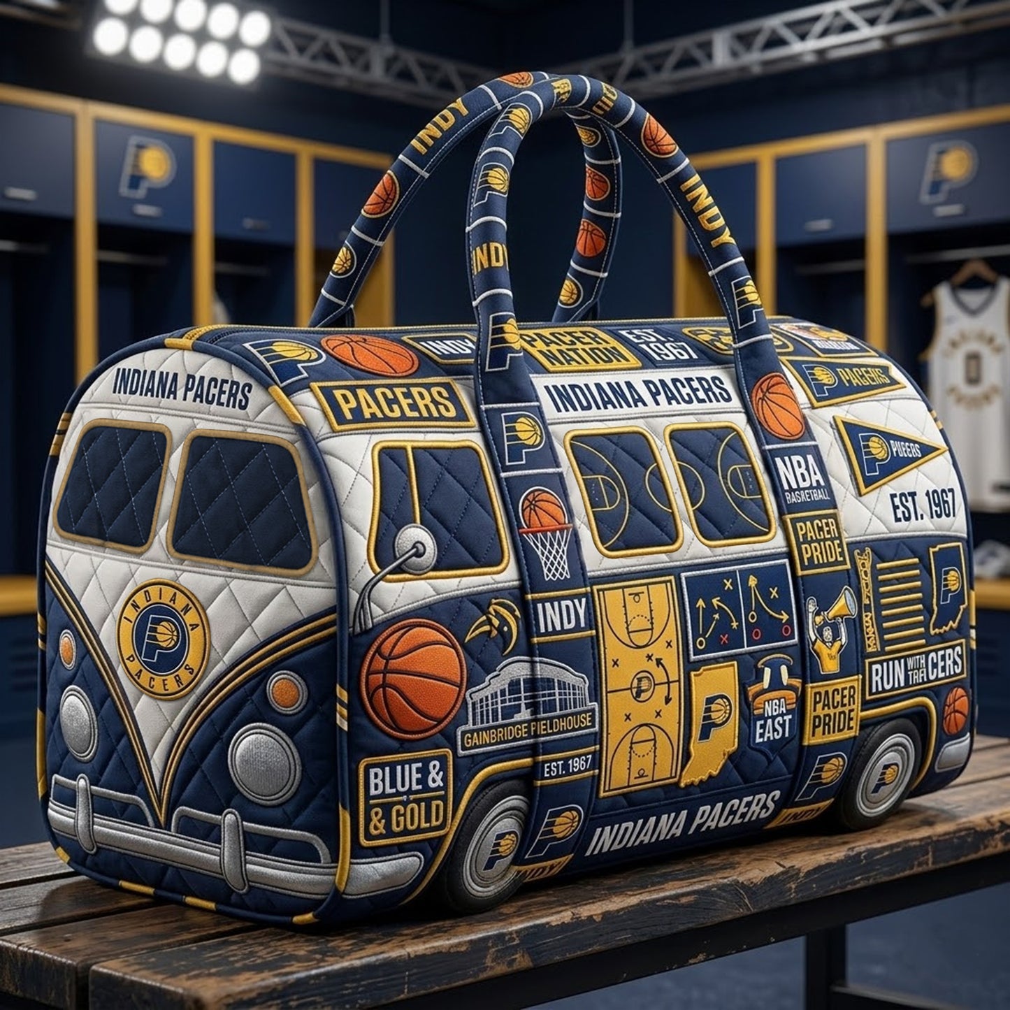 IDP Premium Quilted Duffle Bag TNSM