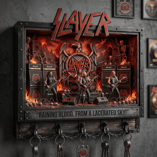 SLER WALL-MOUNTED KEY HOLDER LNTH