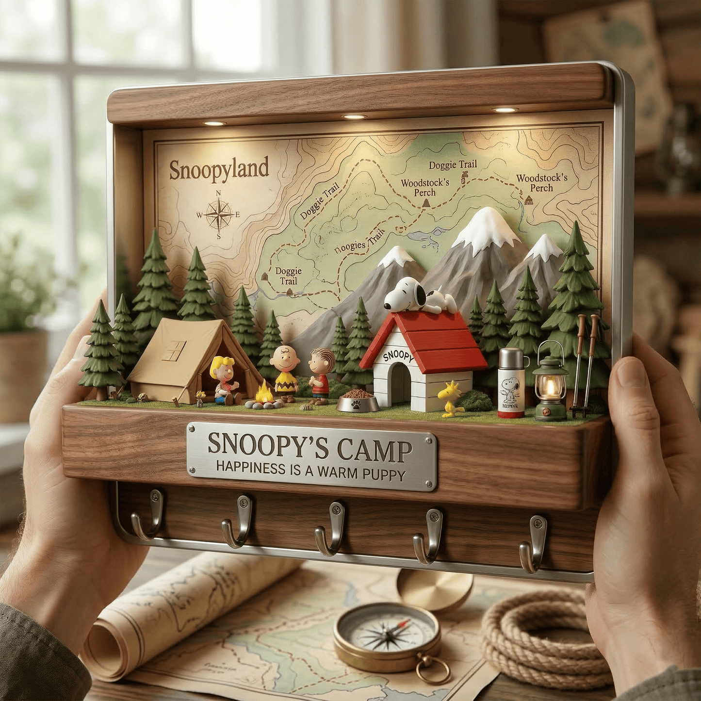 SNPY WALL-MOUNTED KEY HOLDER LNTH