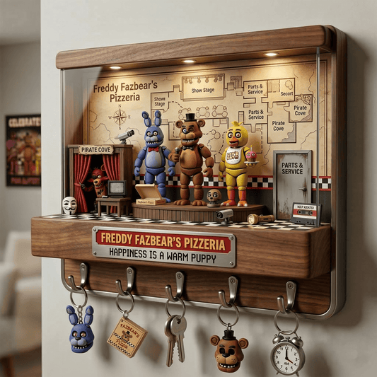 FNAF WALL-MOUNTED KEY HOLDER LNTH