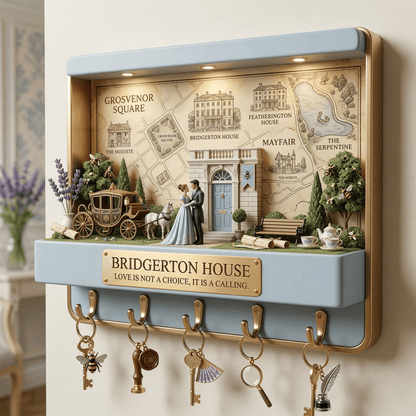 BGT WALL-MOUNTED KEY HOLDER LNTH
