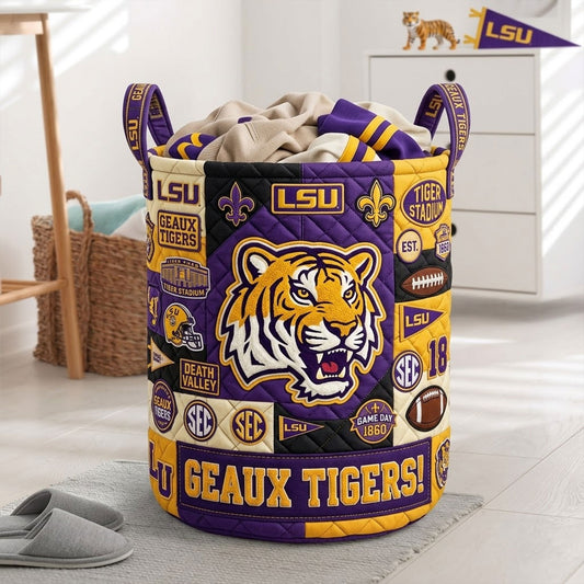 LSU Premium Laundry Basket TNSM