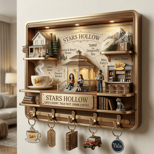 GMG WALL-MOUNTED KEY HOLDER LNTH